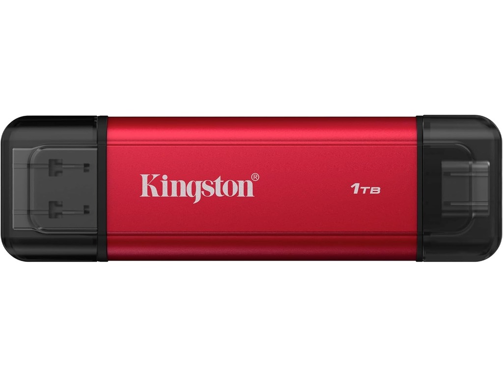 Kingston Dual Portable SSD 1TB s USB Type-A i Type-C konektorima