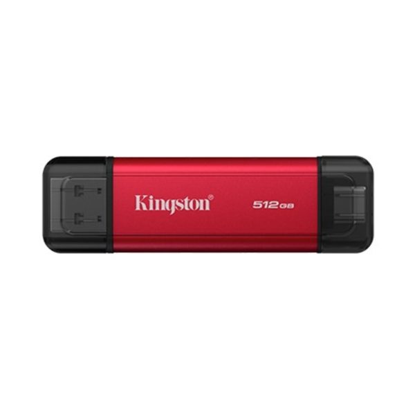 Kingston Dual Portable SSD 512GB s USB Type-A i Type-C priključcima