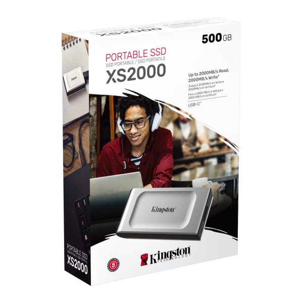 Kingston XS2000 500GB eksterni SSD s USB-C priključkom