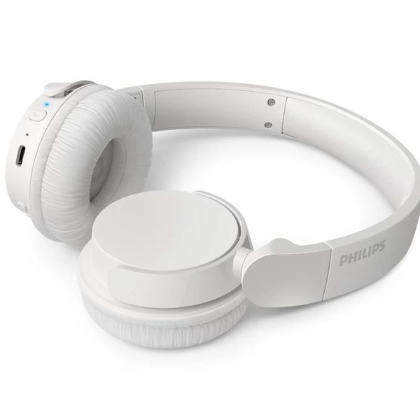 Philips TAH4209WT bijele Bluetooth slušalice, zatvoreni akustični sistem