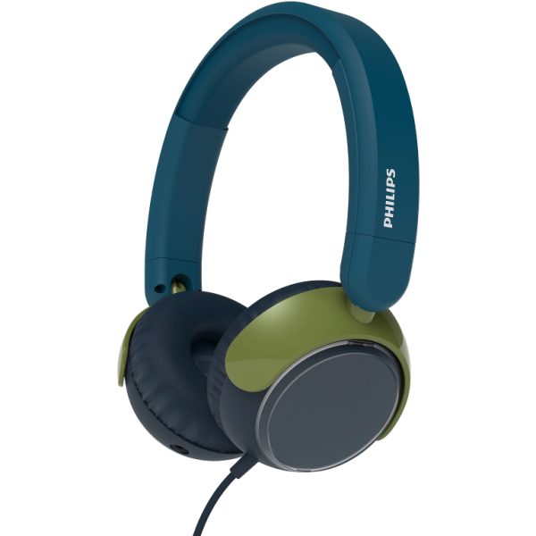Philips TAK2000CT/00 dječje slušalice kristalne tirkizne boje s USB-C kabelom i ograničenjem glasnoće na 85 dB