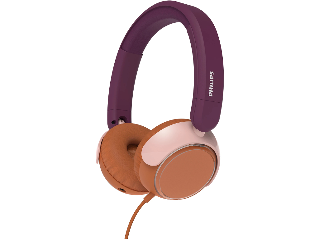 Philips TAK2000MP/00 dječje slušalice u magenta boji s ograničenjem glasnoće 85 dB