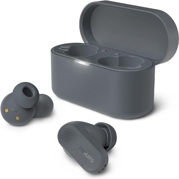 Philips TAT3509GY sive In-ear Bluetooth slušalice sa Noise Cancelling Pro tehnologijom