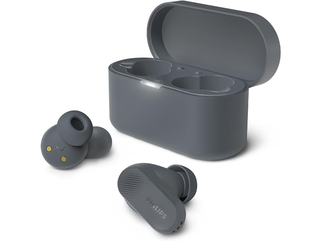 Philips TAT3509GY sive In-ear Bluetooth slušalice sa Noise Cancelling Pro tehnologijom
