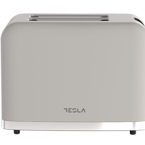 TESLA toster TS600CX 930W u bež boji na bijeloj pozadini