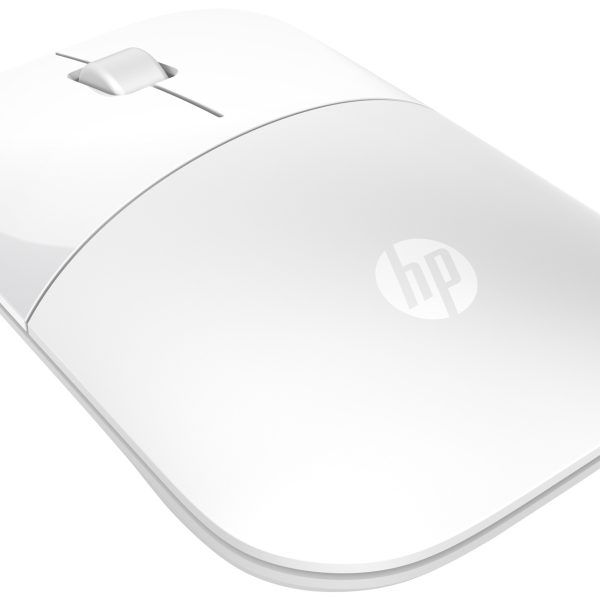 HP Z3700 White Wireless Mouse bežični miš na bijeloj pozadini