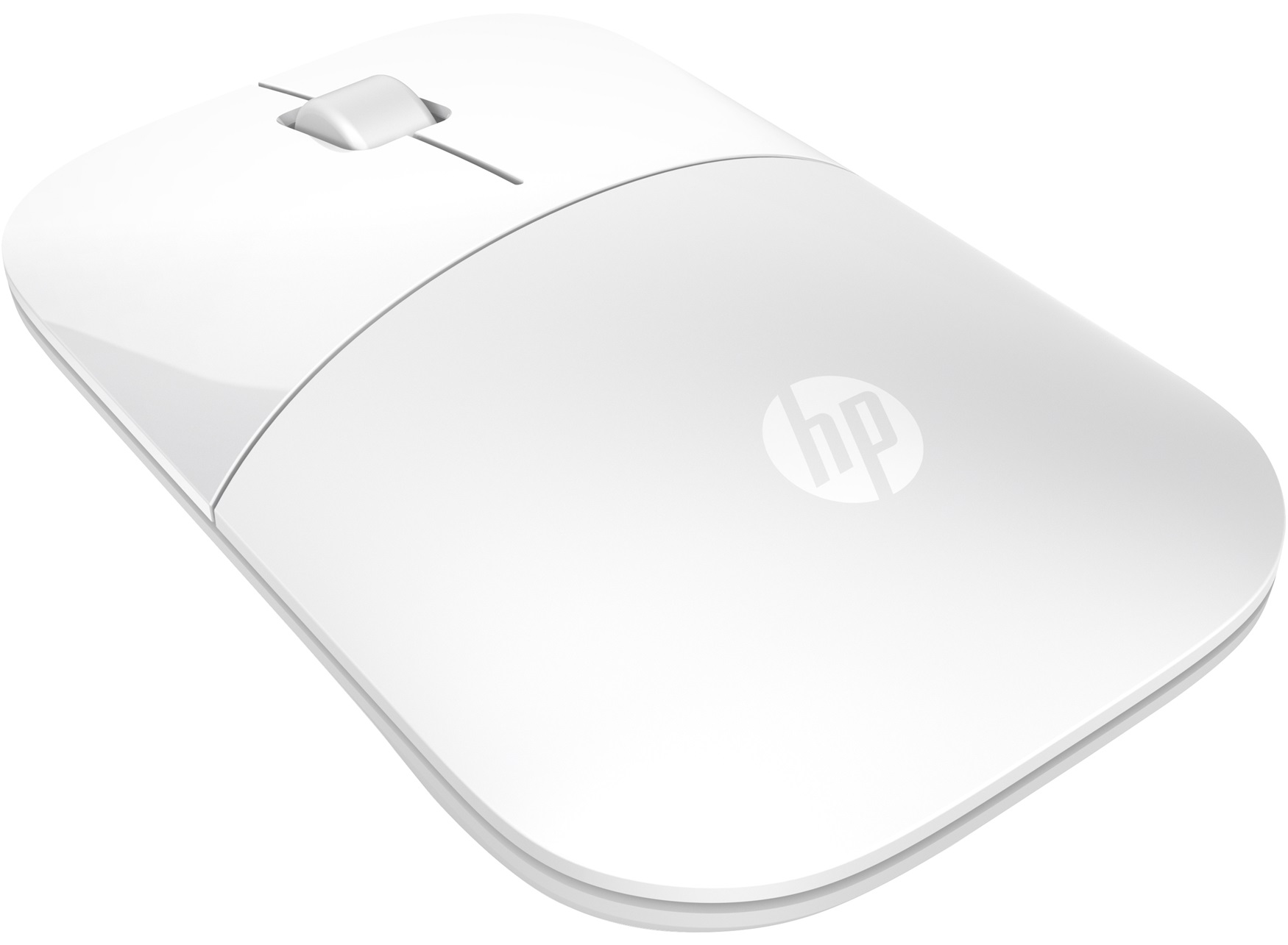 HP Z3700 White Wireless Mouse bežični miš na bijeloj pozadini