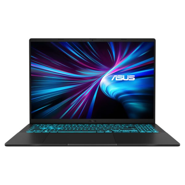 ASUS Vivobook 16 V3607VU-RP201 crni laptop otvoren na stolu