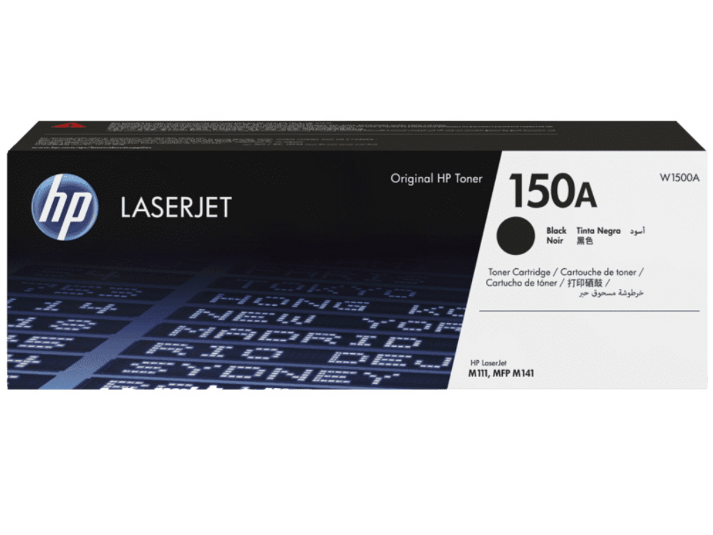 HP Toner W1500A Black 150A originalni crni toner za HP laser štampače