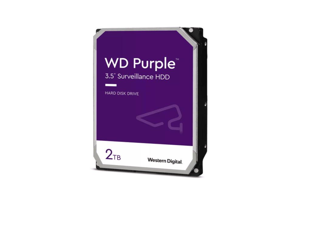 WD HDD 2TB SATA3 64MB Purple hard disk