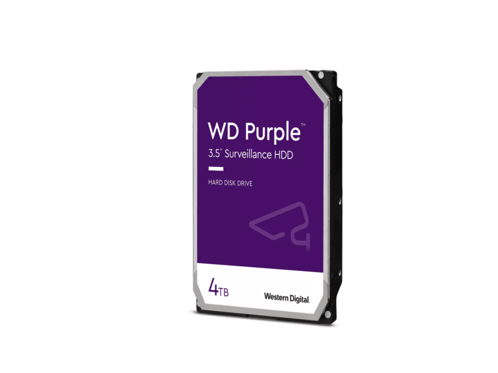 WD HDD 4TB SATA3 256MB Purple hard disk