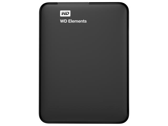 WD Elements Portable 4TB external hard disk black