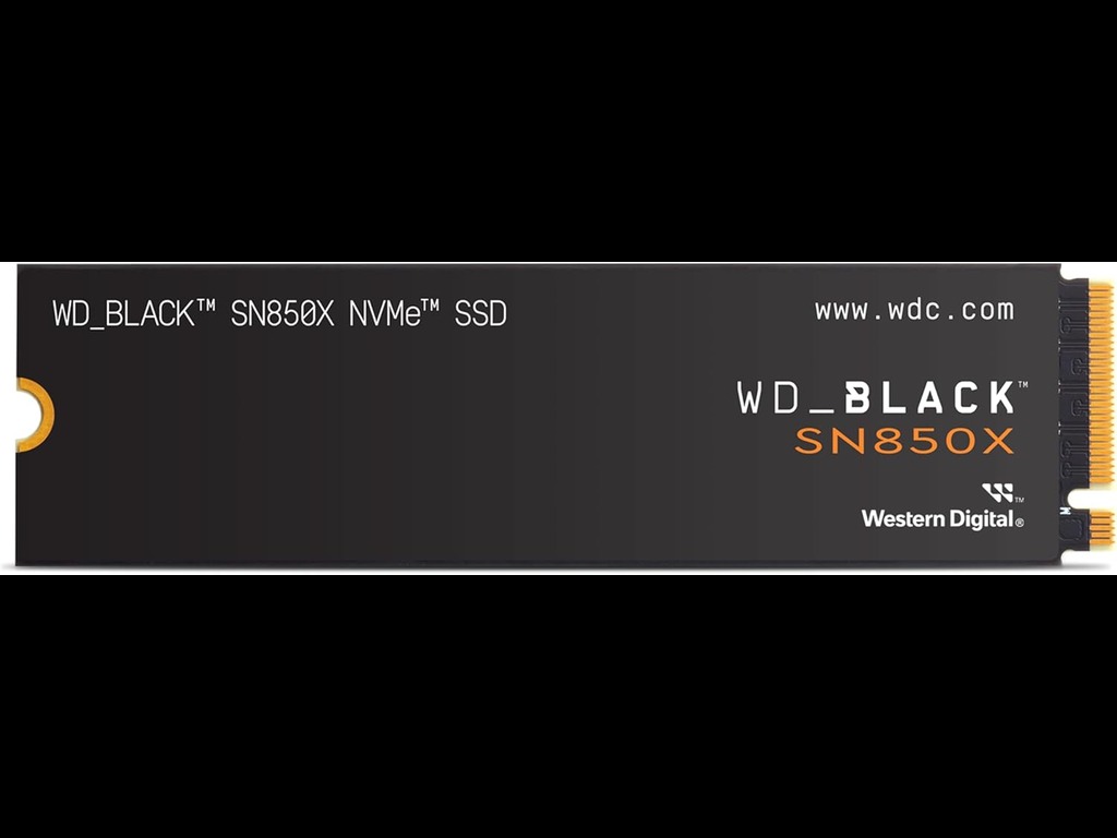 WD SSD 1TB SN850X NVMe Black PCIe Gen4 disk