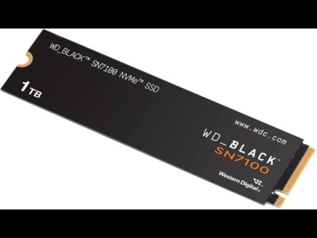 WD SSD 1TB SN7100 NVMe Black PCIe Gen 4.0 disk visokih performansi
