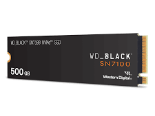 WD SSD 500GB Black SN7100 NVMe M.2 2280 PCIe Gen4 disk