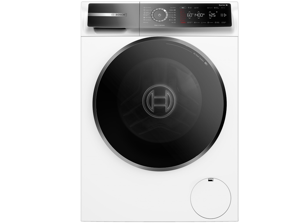 BOSCH perilica rublja Serie 8 WGB24410BY, 9 kg, 1400 rpm, s prednjim punjenjem i digitalnim zaslonom