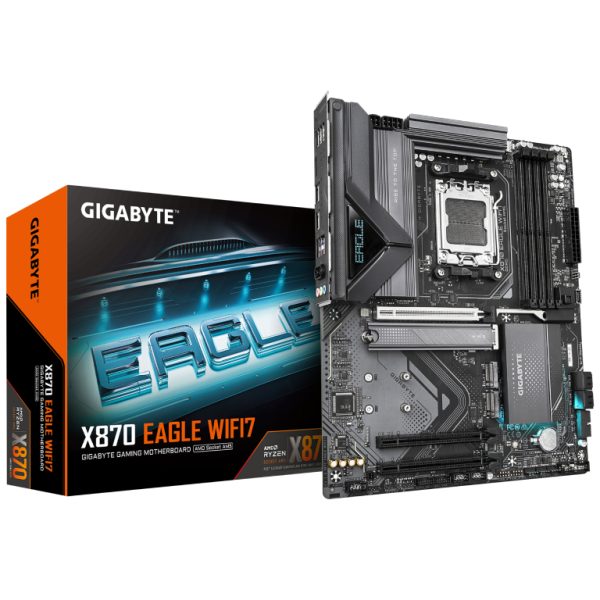 Gigabyte X870 Eagle WIFI7 AM5 matična ploča s podrškom za DDR5 i M.2 slotove