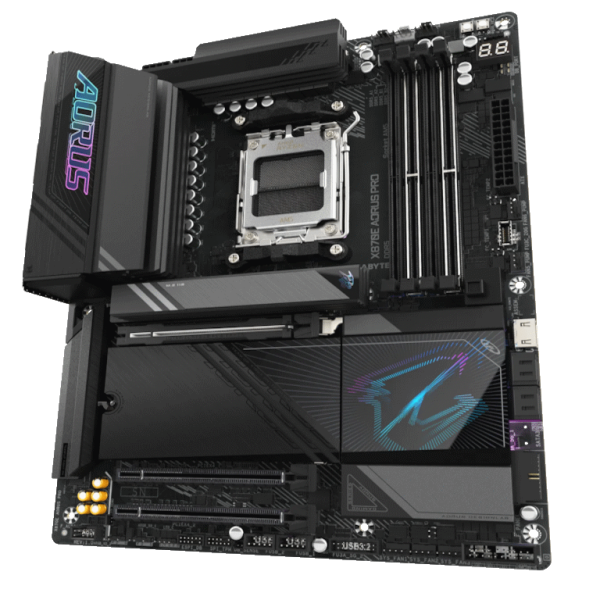 Gigabyte X870E AORUS PRO AM5 matična ploča s DDR5 i M.2 priključcima