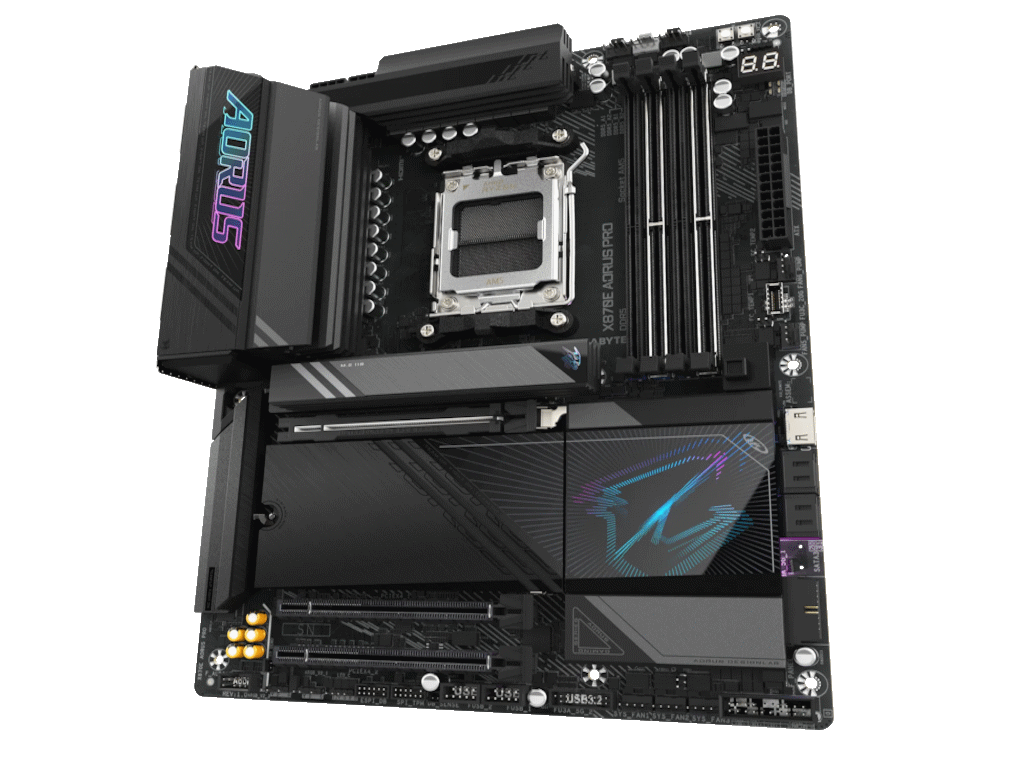 Gigabyte X870E AORUS PRO AM5 matična ploča s DDR5 i M.2 priključcima