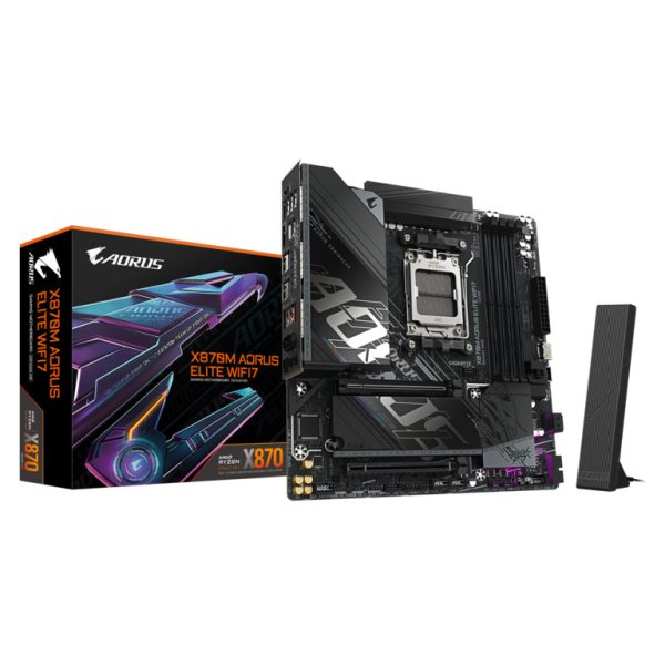 Gigabyte X870M AORUS ELITE AM5 matična ploča sa WiFi 7, DDR5 i M.2 slotovima