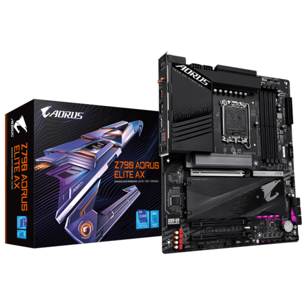 Gigabyte Z790 AORUS ELITE AX LGA1700 matična ploča s hladnjakom i M.2 slotovima