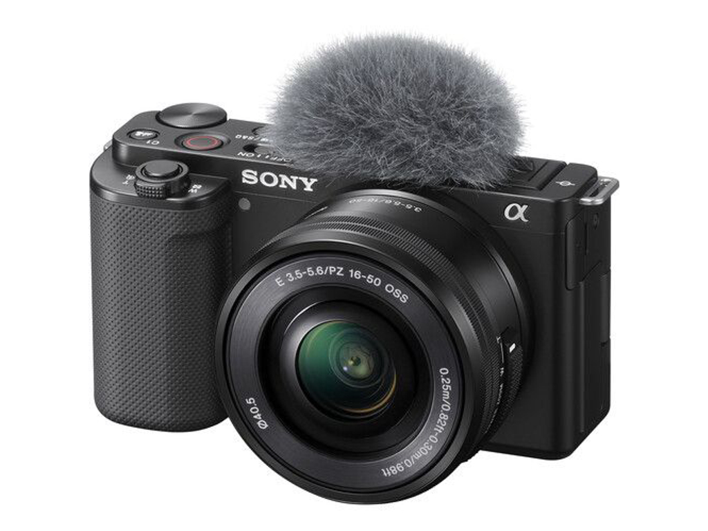 Sony Vlog-Camera ZV-E10 crna s objektivom E PZ 16-50 mm