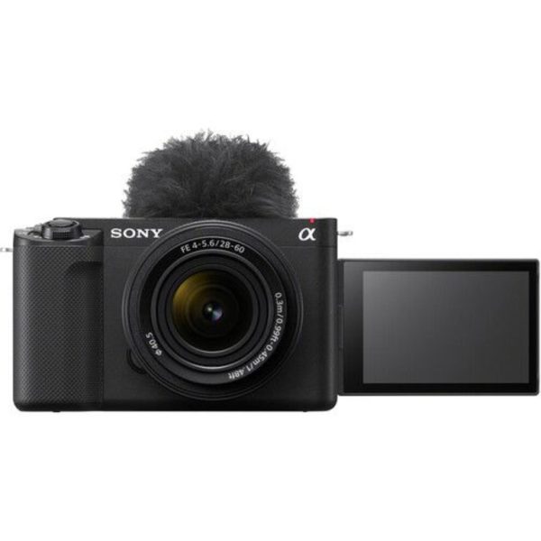Sony ZV-E1 vlog kamera crne boje sa FE 28-60mm objektivom