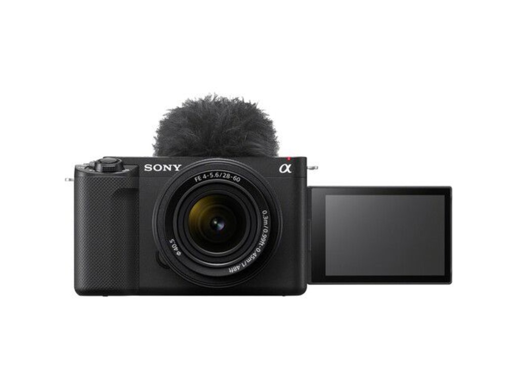 Sony ZV-E1 vlog kamera crne boje sa FE 28-60mm objektivom
