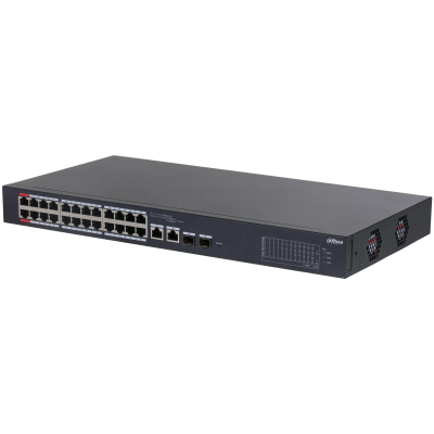 Dahua switch 24-portni (24+2) Cloud upravljivi megabitni PoE lay CS4226-24ET-240