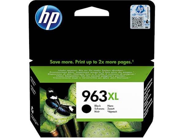POT INK HP 3JA30AE 963XL BK
