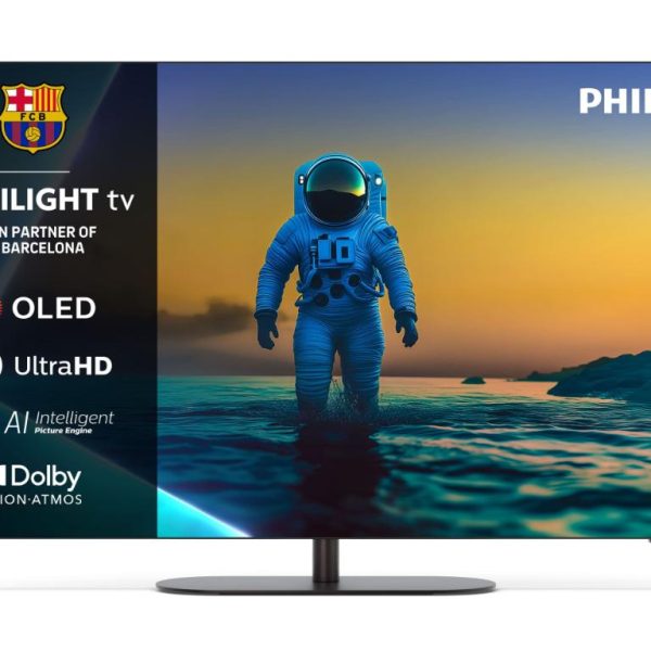 Philips 65''OLED820 4K GoogleAmbilight s 3 strane; 2.1 HDMI; P5 AI perfect; panel 120 HZ