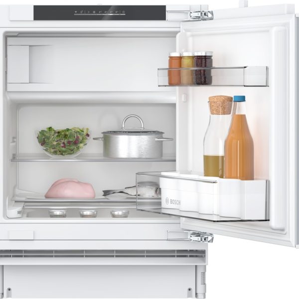 Bosch podpultni hladnjak Serie 4|, pretinac za zamrzavH:93 L, Z: 17 L, 82X60cm
