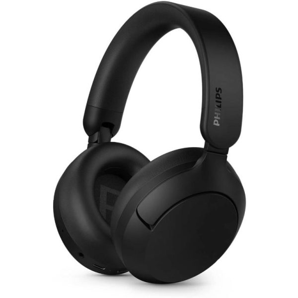 Philips TAH6000BK slušaliceprilagodljivo blokiranje bukeBT 6.0; reprodukcija do 80h; CRNE