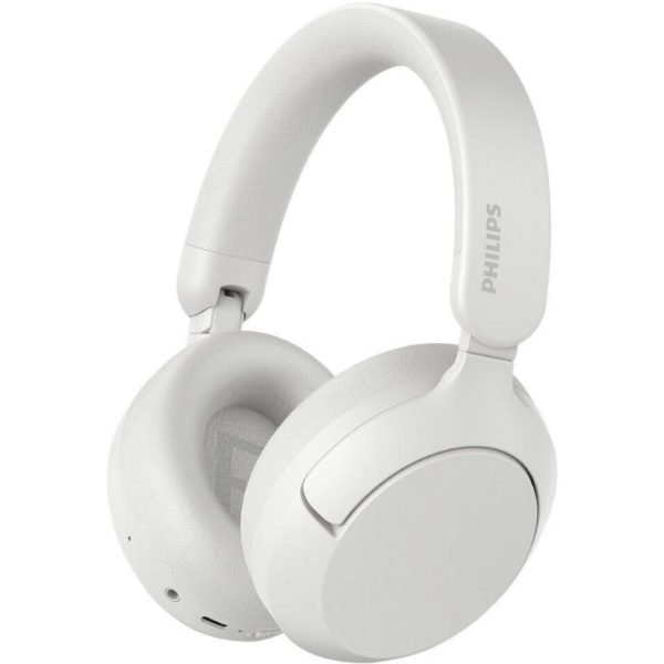 Philips TAH6000WT slušaliceprilagodljivo blokiranje bukeBT 6.0; reprodukcija do 80h; BIJELE