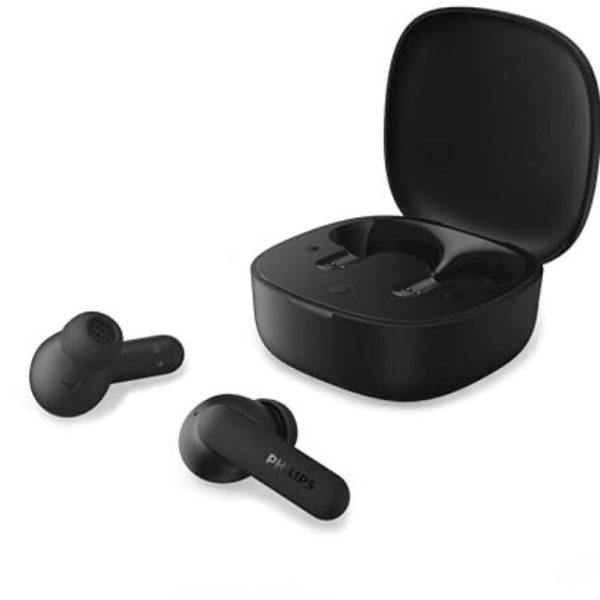 Philips TAT2100BK BT slušalicedo 36h baterija; BT 6.0; IPX4; 4 mikrofona; pogonske jedinice od 10 mm