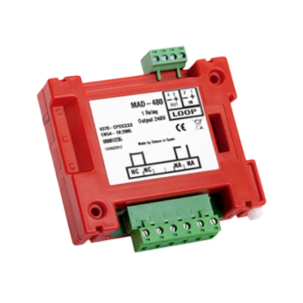 MAD-481 Adresabilni kontrolni modul sa 1 relejnim izlazom 240 VAC