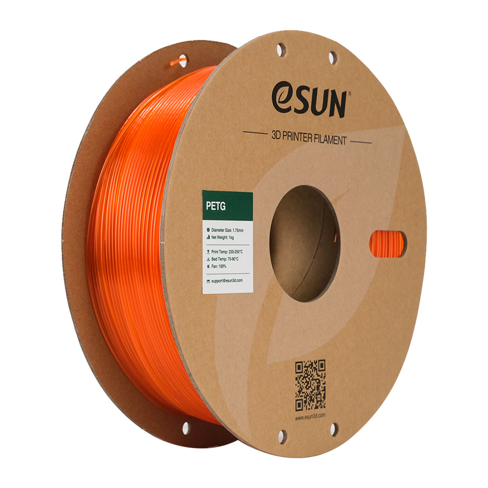 eSUN PETG Basic TRANSPARENTNA NARANDŽASTA (Translucent Orange) 1kg 1.75mm PaperR