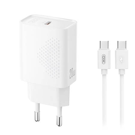 XO L160 20W Type-C Fast Charger + Type-C cable NB299