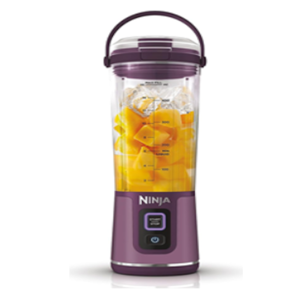 Ninja bezicni blenderLjubicasta boja, USB-C punj.kap. 5332ml, nehrdjajuci celik, snaga 5V