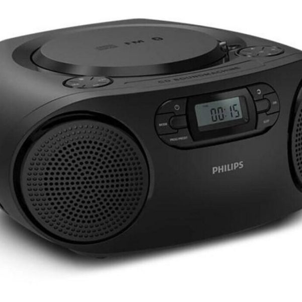 Philips TAZ2000 CD SoundmachinCD; CD-R; CD-RW; FM Antena;BT; USB; izlazna snaga (RMS) 3WX2; crna