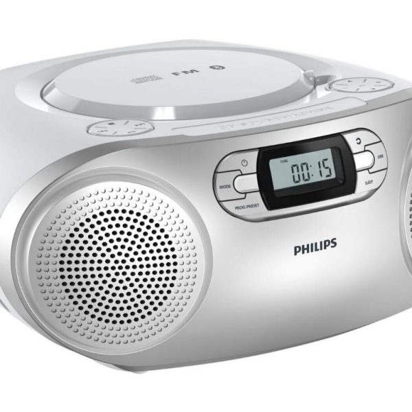 Philips TAZ2000 CD SoundmachinCD; CD-R; CD-RW; FM Antena;BT; USB; izlazna snaga (RMS) 3WX2; siva