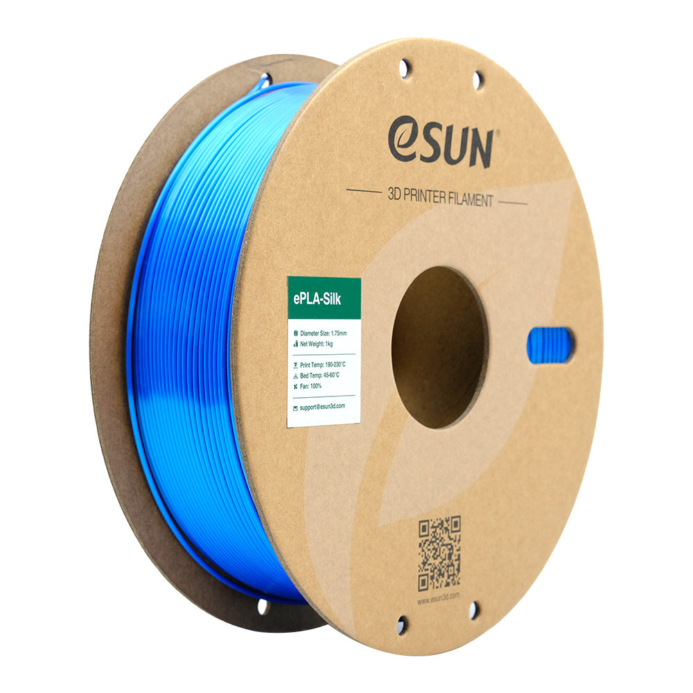 eSUN ePLA Silk PLAVA (Blue) 1kg 1.75mm PaperRoll (EPLA-SILK-P175U1)