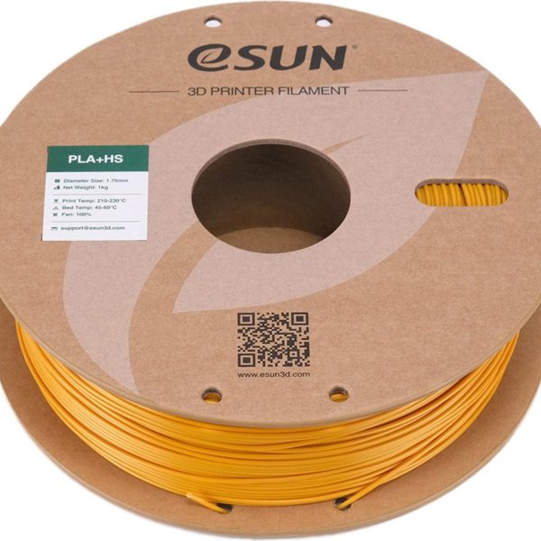 eSUN ePLA+HS ZLATNA (Gold) 1kg 1.75mm PaperRoll (EPLA+HS-P175J1)