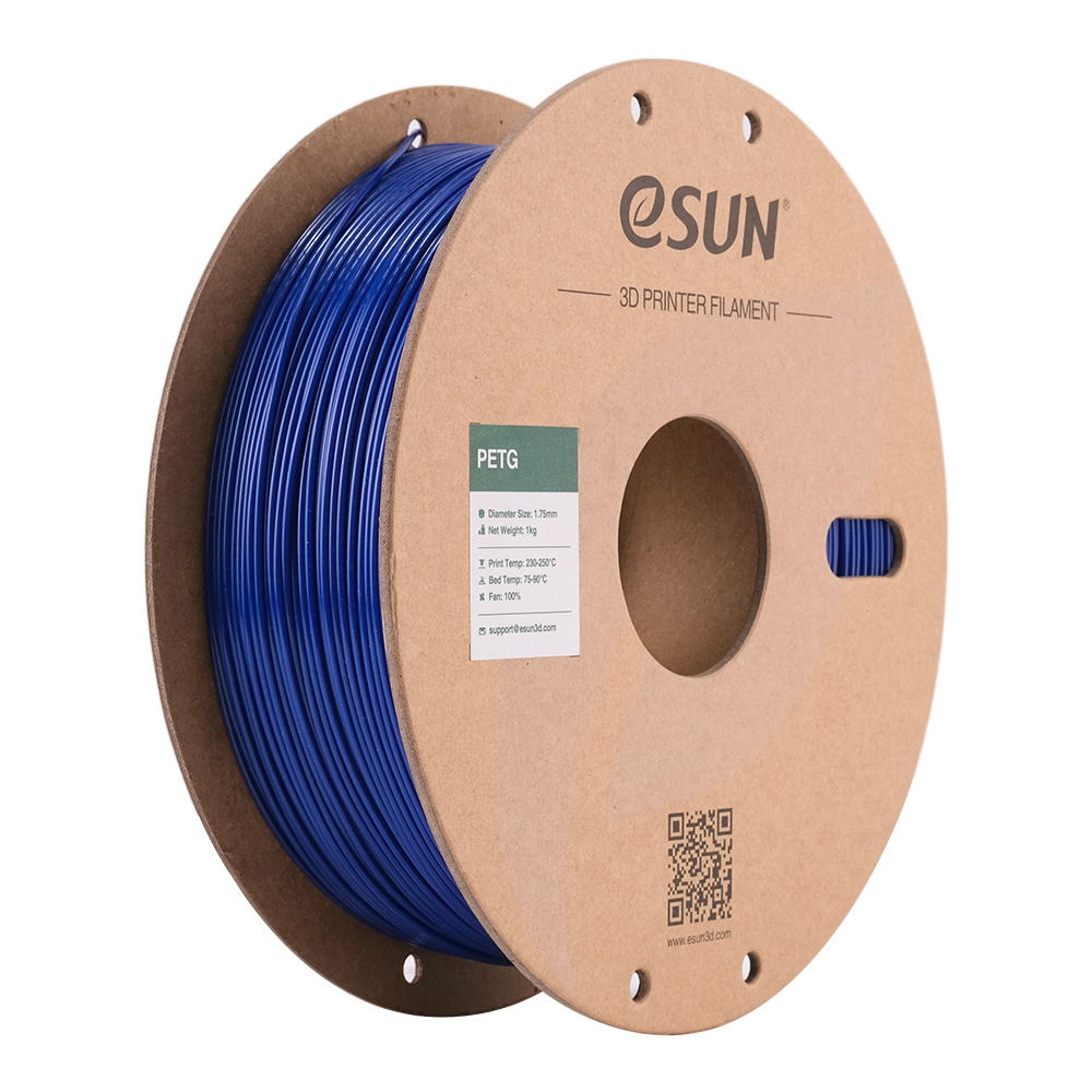 eSUN PETG PLAVA (Solid Blue) 1kg 1.75mm PaperRoll (PETG-P175SU1)