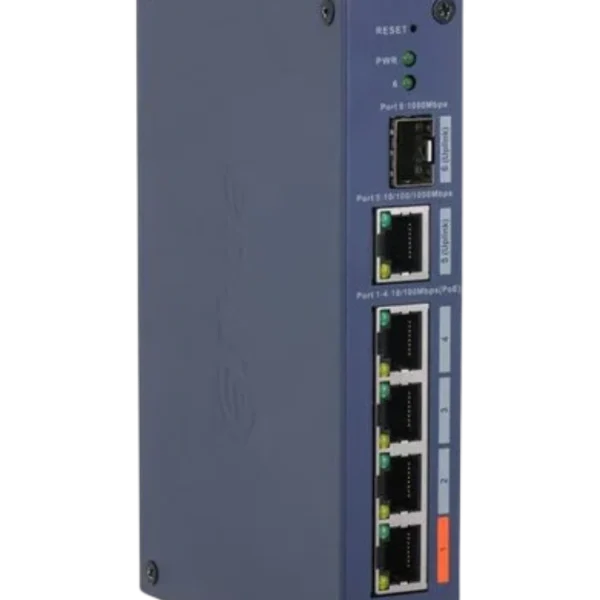 Dahua 6-Port Cloud Managed Hardened Switch with 4-Port PoE CHS4106-4ET-60