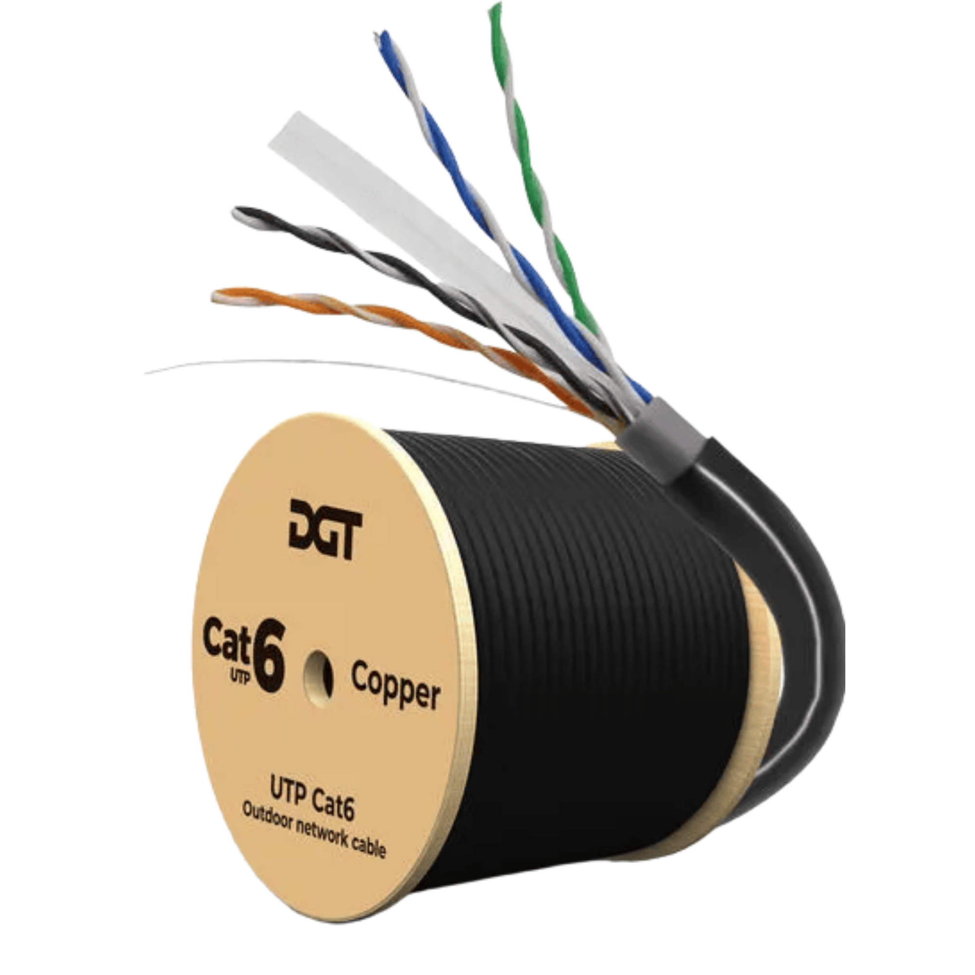 DGT Flow CAT6 UTP mrežni kabl 305m – Spoljna instalacija
