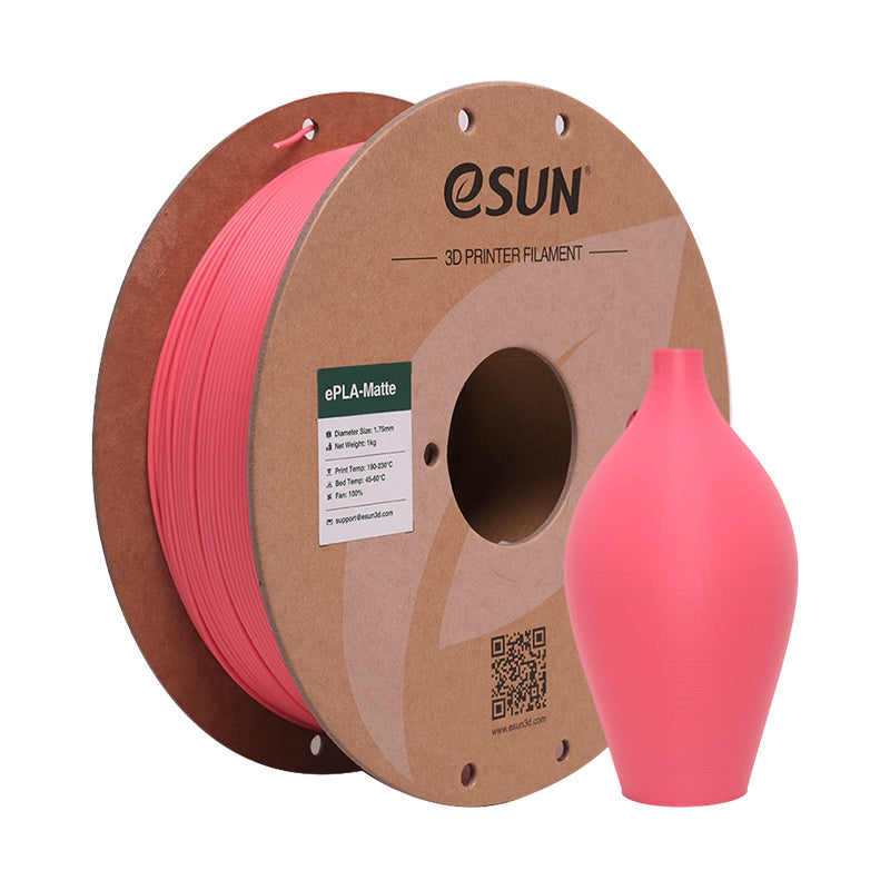 eSUN ePLA Matte CRVENA (Strawberry Red) 1kg 1.75mm PaperRoll (EPLA-MATTE-P175SR1