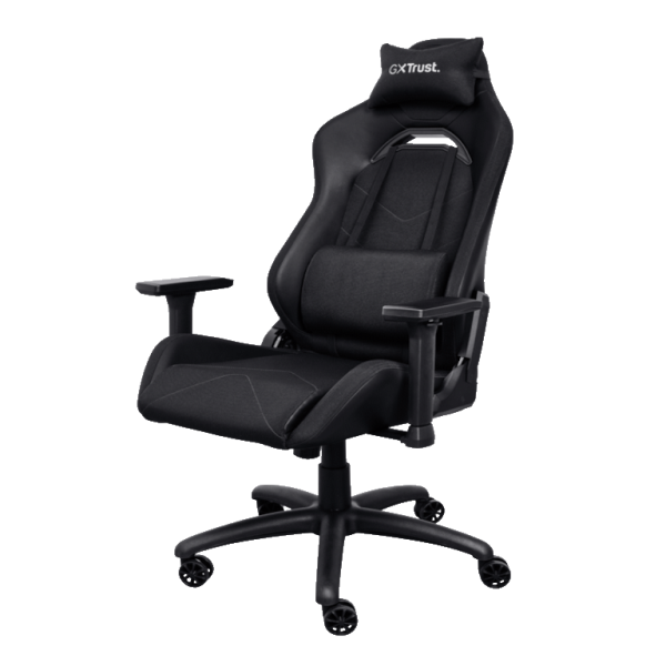 Trust GXT 714 gaming stolica RUYA, crna, udobna, podesiva, ergonomska, eco materijal