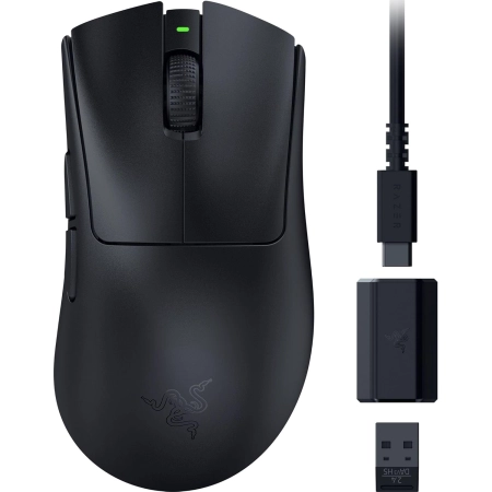 Razer Gaming Miš Deathadder V3 HyperSpeed Wireless Black