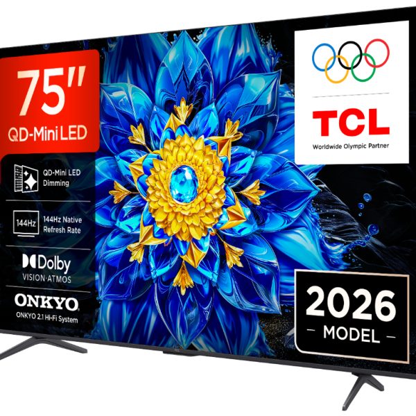TCL 75"P8L 4K QLED Google TV;QD-Mini LED Dimming 144Hz(288Hz FHD), D.Atmos, D.Vision 450 nits